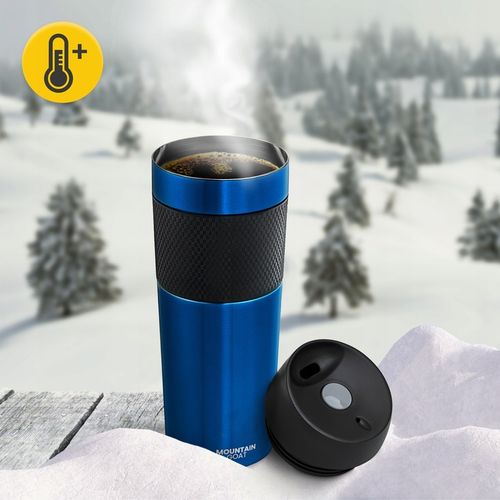 KUBEK TERMICZNY TERMOS NA KAWĘ HERBATĘ GORĄCY NAPÓJ SZCZELNY PODRÓŻNY 450ML na Arena.pl