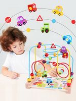 Zabawka edukacyjna układanka labirynt