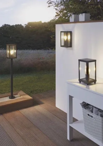 EGLO ALAMONTE 1 KINKIET OGRODOWY CZARNY 94831 zdjęcie 2