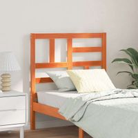 Wezgłowie łóżka Z zagłówkiem Woskowy brąz 80.5 x 4 x 104 cm