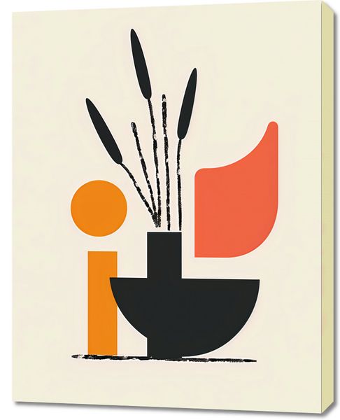 Obraz 70x90cm Szeroka Czerń zdjęcie 1