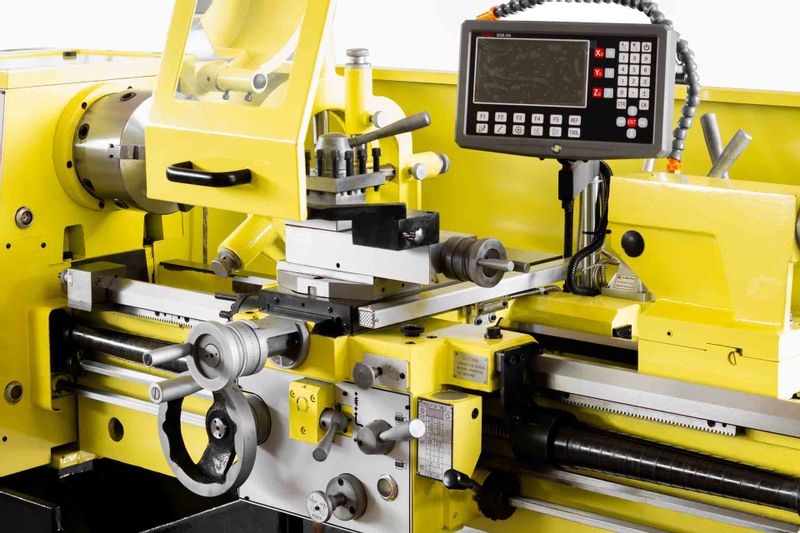 Tokarka do metalu Viber-system 410x1000 Cyfrowy odczyt położenia Przelot 52 zdjęcie 13