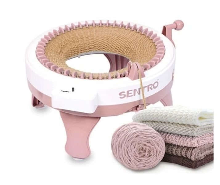 MASZYNA DZIEWIARSKA DO ROBIENIA NA DRUTACH WRZECIONO 48 IGIEŁ ZESTAW MŁYNEK zdjęcie 1