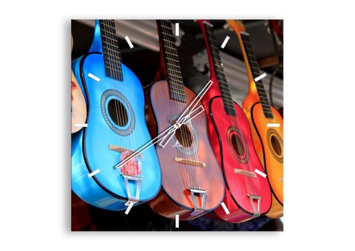Zegar Ścienny - Gitara Muzyka - 60X60 Cm - C3Ac60X60-2221 na Arena.pl