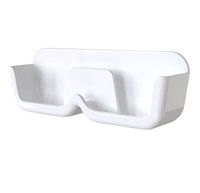 Uchwyt organizer ścienny na okulary biały do przechowywania okularów