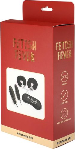 Fetish Fever - Bondage Set - 4 Pieces - Black na Arena.pl