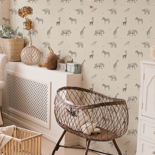 Tapeta Safari W14 250 cm płótno na Arena.pl