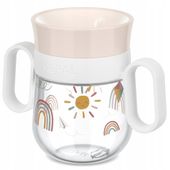2X KUBEK DZIECIĘCY TRENINGOWY DO NAUKI PICIA 360°MIO 200 ML SUNSHINE & RAIN