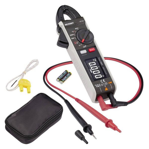 Miernik cęgowy MULTIMETR CAT II 600V CAT III 300V tester AC DC do 200A zdjęcie 1