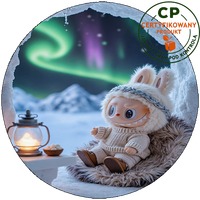 Opłatek waflowy na tort - LABUBU THE MONSTERS