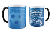 Kubek kibica Reprezentuję Polskę strzelam dla - 330 ml - magiczny