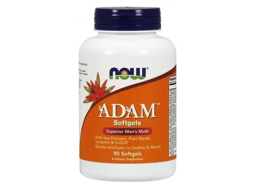 NOW Foods ADAM Multi Witaminy i Minerały dla Mężczyzn USA Witalność 90vcaps na Arena.pl