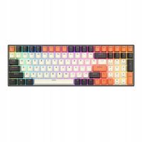 Klawiatura Mechaniczna Bezprzewodowa Royal Kludge Rk100 Rgb Brown Switch