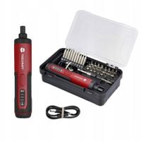 Wkrętak akumulatorowy precyzyjny 3.6V 1500 mAh WKRĘTARKA 10Nm zestaw bitów