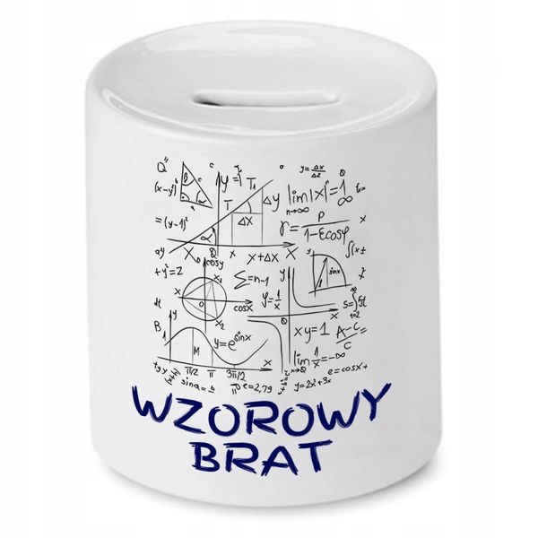 Skarbonka Dla Brata Wzorowy Brat Prezent Z Nadrukiem Ze Zdjęciem zdjęcie 1