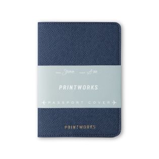 Etui na paszport - niebieskie | PRINTWORKS