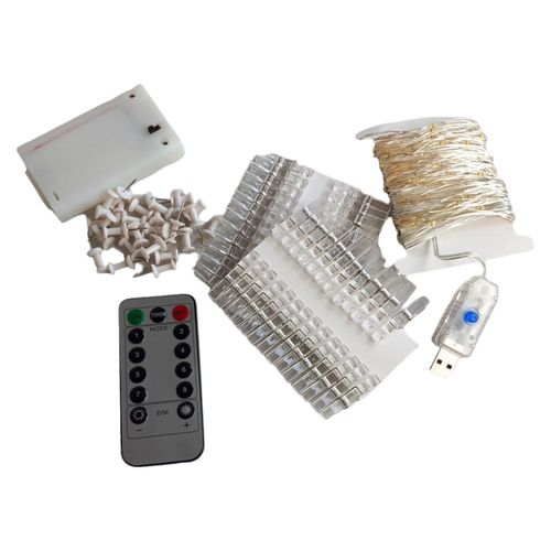 Girlanda świetlna klipsy na zdjęcia LED ozdoba na Arena.pl