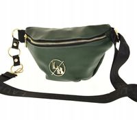 Laura Biaggi nerka saszetka ciemna zieleń KB82