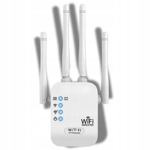 Domowy Wzmacniacz Sygnału WiFi Punkt Dostępu 300Mbps Szybki Bez Aplikacji na Arena.pl