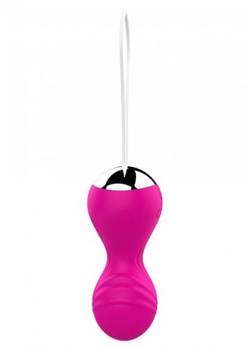 kulki vibrating silicone kegel balls usb 10 function / remote control  pink na Arena.pl