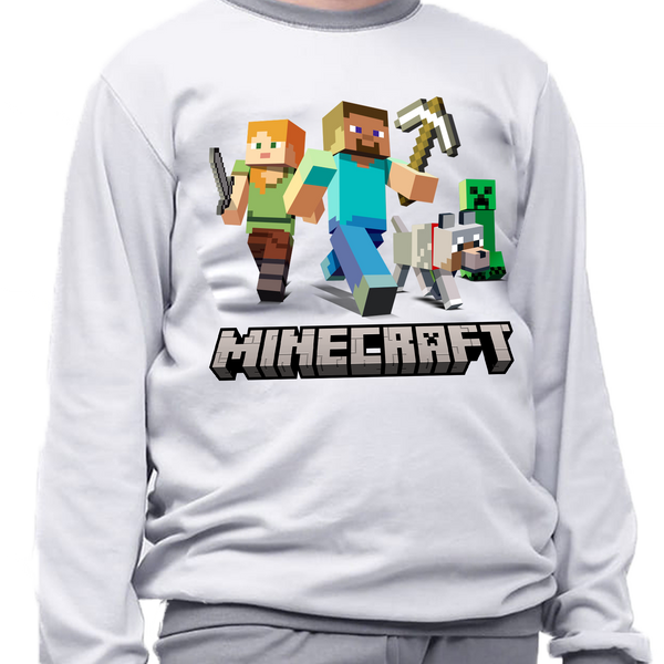 Piżama dziecięca Minecraft zdjęcie 1