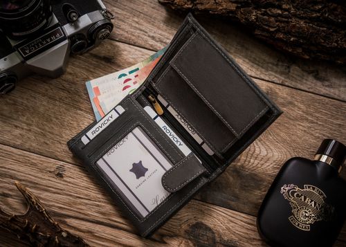 Duży skórzany portfel z indywidualnym wzorem na Arena.pl