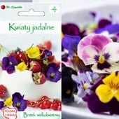 nasiona kwiaty jadalne, bratek wielkokwiatowy 0,5g