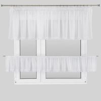 Firana gotowa na taśmie DAGMA-2 Eurofirany biała