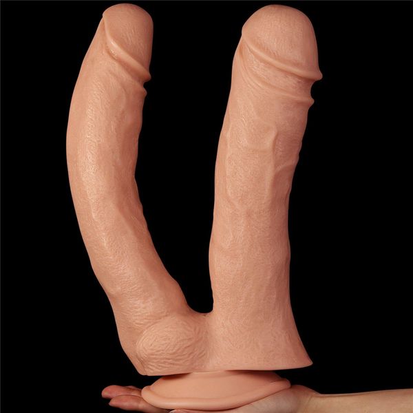 12'' Realistic Mega Double Dildo zdjęcie 3
