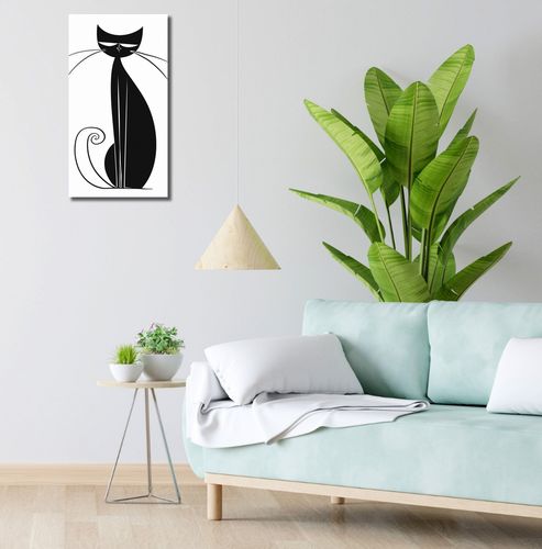 Obraz 30x60cm Czerń Kocicy na Arena.pl