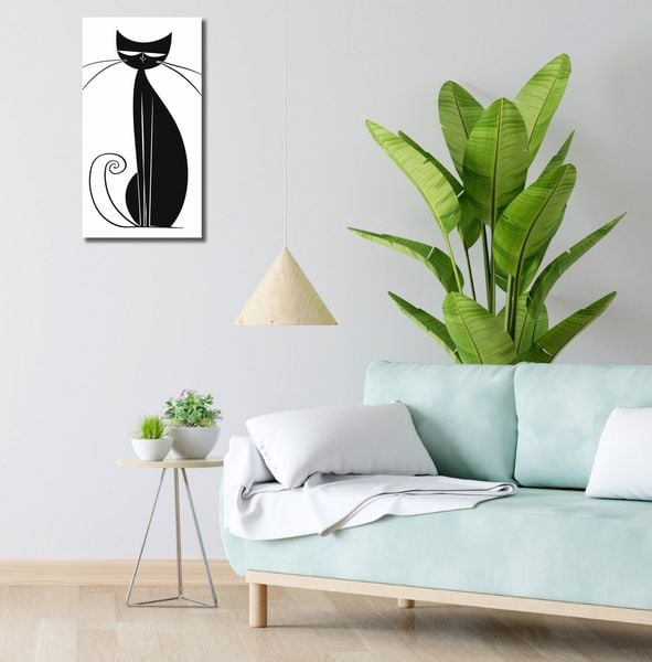 Obraz 30x60cm Czerń Kocicy zdjęcie 2