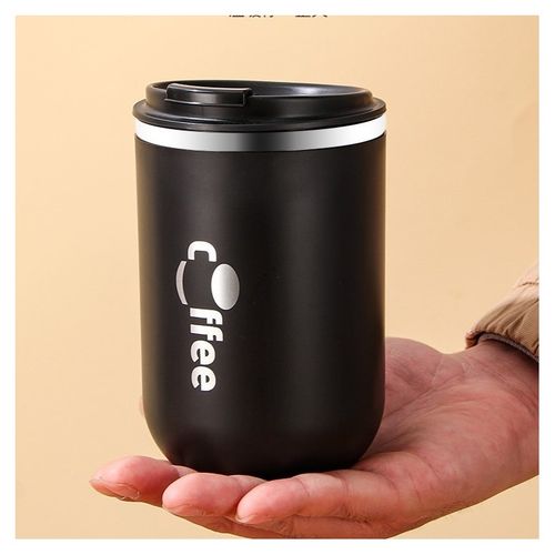 duży pojemny kubek termiczny ze słomką 500 ml termos zamykany coffe na Arena.pl