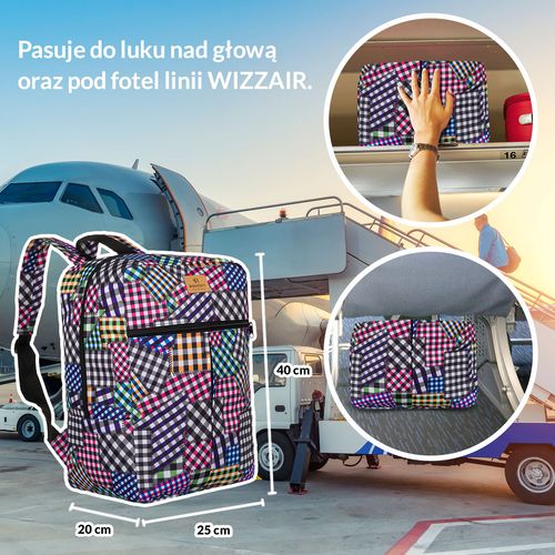 pojemny, lekki plecak podróżny - rovicky na Arena.pl