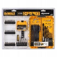 DEWALT ZESTAW WIERTEŁ I BITÓW DO DREWNA 57 CZ.