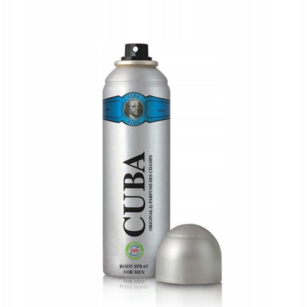 CUBA ORIGINAL DEO SPRAY MEN BLUE 200 ML zdjęcie 1