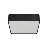 LAMPA sufitowa TOTEM LED D 03929 Ideus kwadratowa OPRAWA metalowa LED 16W 4000K plafon czarny