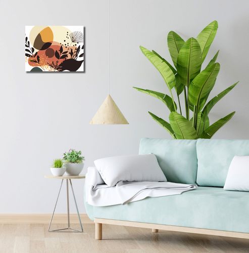 Obraz 40x30cm Zachód Słońca w Ogródku na Arena.pl