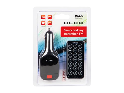 Transmiter FM Blow LCD USB SD TF black + pilot na Arena.pl