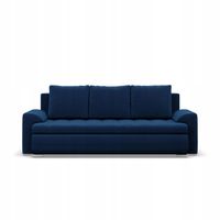 KANAPA FORESTA GRANATOWA Rozkładana Wygodna Funkcja Spania KRONOS