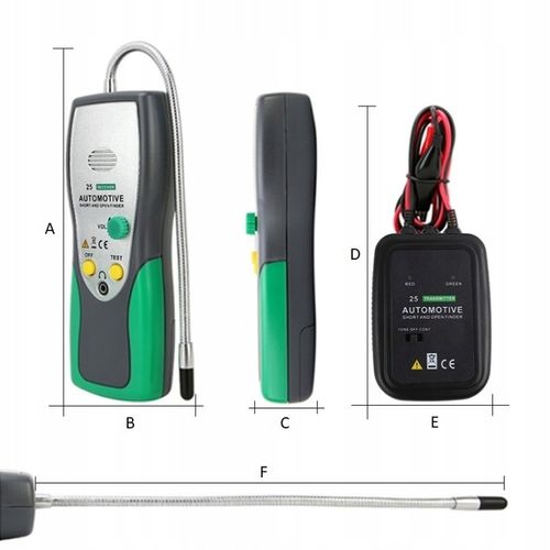 TESTER MIERNIK CIĄGŁOŚCI PRZEWODÓW KABLI PRZEWODÓW DUOYI DY25 na Arena.pl