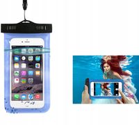 DUŻE ETUI WODOODPORNE POKROWIEC NA TELEFON PLAŻĘ