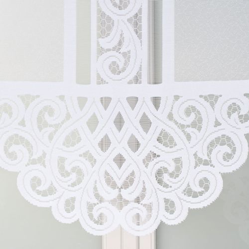 Panel żakardowy KETHER - 120x65cm - biały na Arena.pl