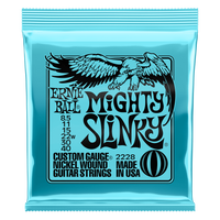 Struny do gitary elektrycznej Ernie Ball 2228 Mighty Slinky Nickel 8,5-40