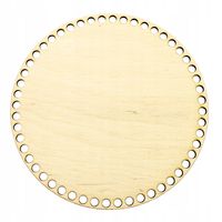 Baza DNO do koszyka spód KOŁO 16cm otwór 6mm