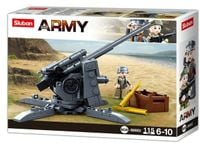 KLOCKI SLUBAN WWII Dzialo przeciwlotnicze 115 - B0852 Kompatybilne z LEG COB