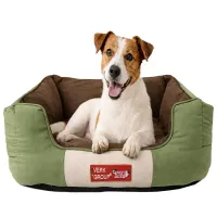 Legowisko roz S dla psa kota posłanie antypoślizgowe średnie wygodne