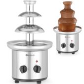czekoladowa fontanna do czekoladowego fondue stalowa 170w - hendi 274101