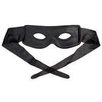 maska tajemniczy bohater zorro czarna