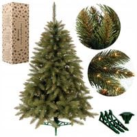 CHOINKA SZTUCZNA ŚWIERK KAUKASKI 150 cm naturalny gęsta jak żywa PREMIUM