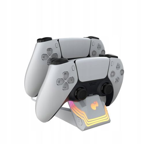 Stacja ładująca PDP Afterglow Wave Dual Charger do PS5 na Arena.pl